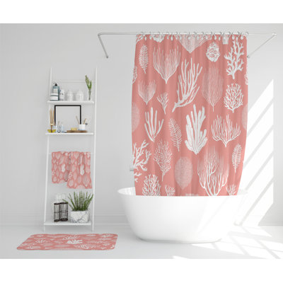 Nellene Polyester Shower Curtain Set