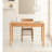 Jacksonburg Solid Wood Writing Desk with Storage Drawer-1590597397