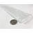 Metro Cubes 2 in. x 8 in. Textured Glass Straight Edge Subway Decorative Kitchen & Bathroom Wall Tile