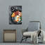Art mural gourmet contemporain cerise-129144334