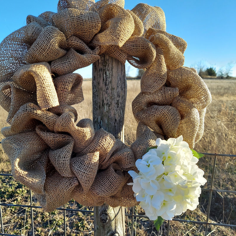 Couronne de jute 17 po