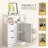 Goldean 34'' H X 22'' W X 11'' D Freestanding Bathroom Cabinet With Adjustable Shelf-594366867
