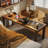 Brown Rectangular Solid Wood Desks-108162357
