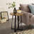 Paramus 22'' Tall Cross Legs End Table-1998451062