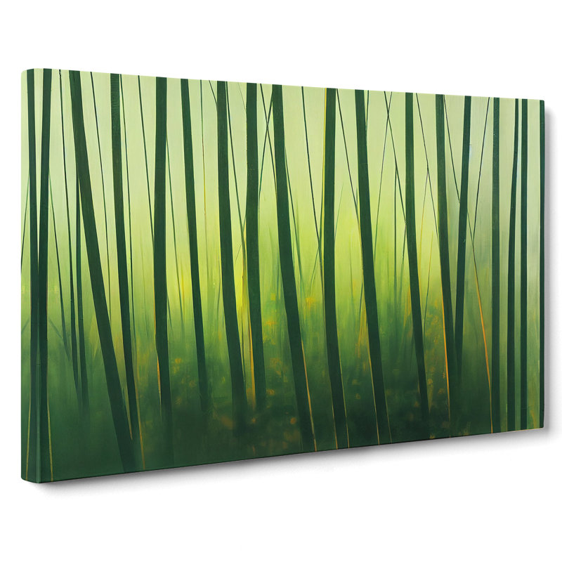 Awesome Bamboo Forest - Wrapped Canvas, 35cm H x 50cm W x 3cm D