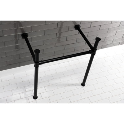 Base de salle de bain simple à fixation murale 25,19" seulement meuble-lavabo