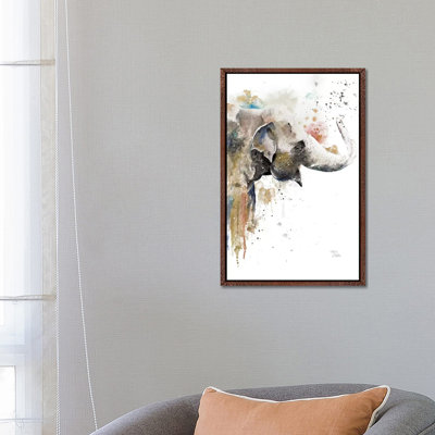 Water Elephant by Patricia Pinto - Gallery-Wrapped Canvas Giclée on Canvas