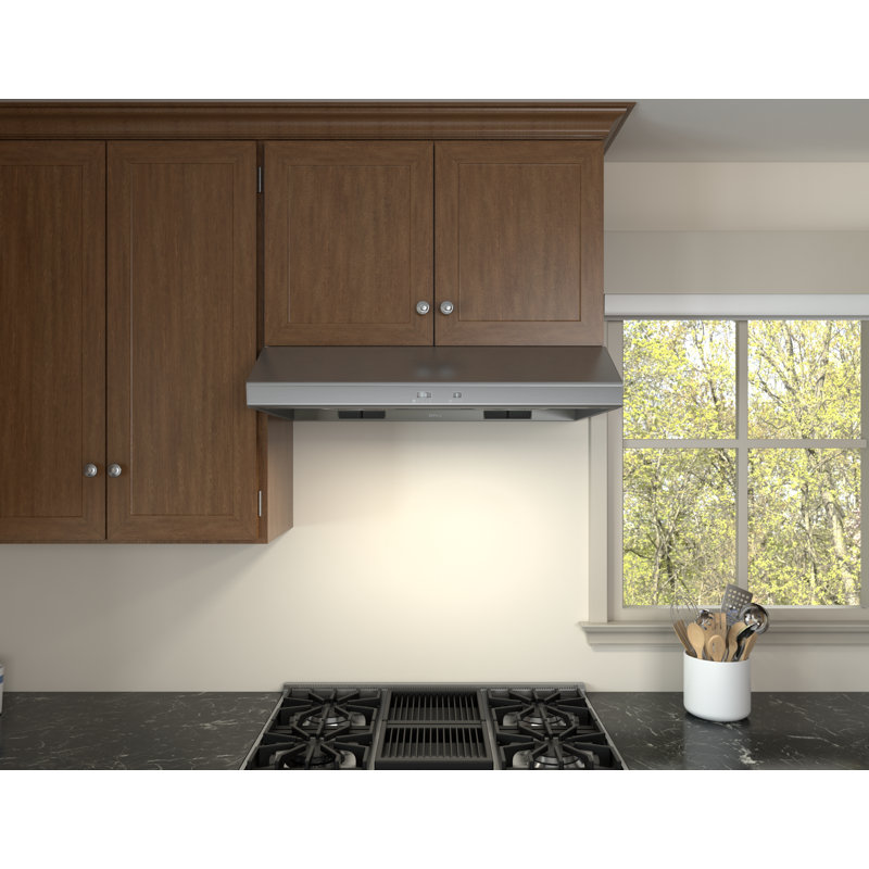 Core 36" 600 CFM Ducted Under Cabinet Range Hood in Silver