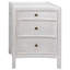 Hampton 3 - Drawer Solid Wood Nightstand-61272593