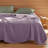 Bedsure 100% Cotton Muslin Blanket, Twin XL, 4-Layer Lightweight Summer Blanket for Dorm, Couch & Everyday Comfort, Purple, 200 GSM-105503280-114314581