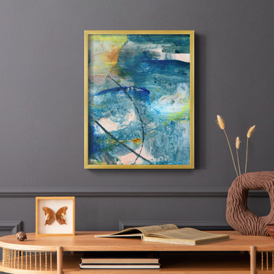 «Spring Winds II», reproduction encadrée - bois massif