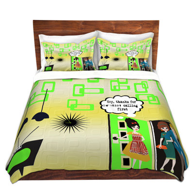 DiaNoche Duvet Cover Sets Microfiber by Susie Kunzelman - Just Sayin