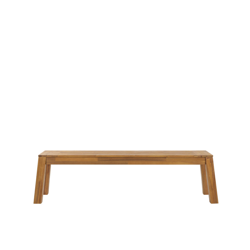 Belisma Solid Wood Acacia Outdoor Bench