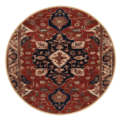 Machine Washable Persian Brown Area Rug