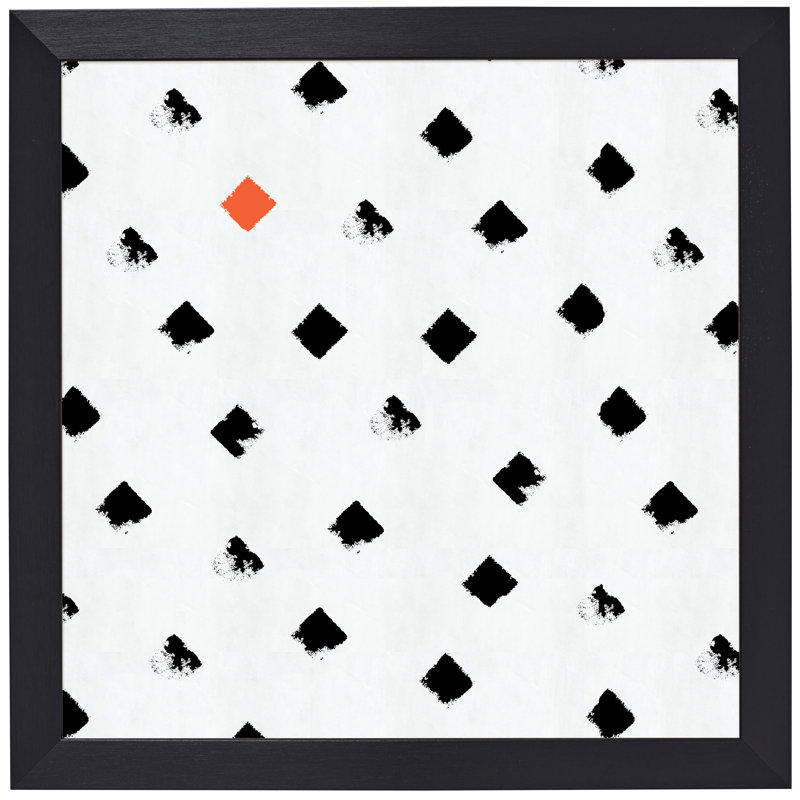 Cadre photo simple en plastique Liana, Noir, 20 po x 20 po