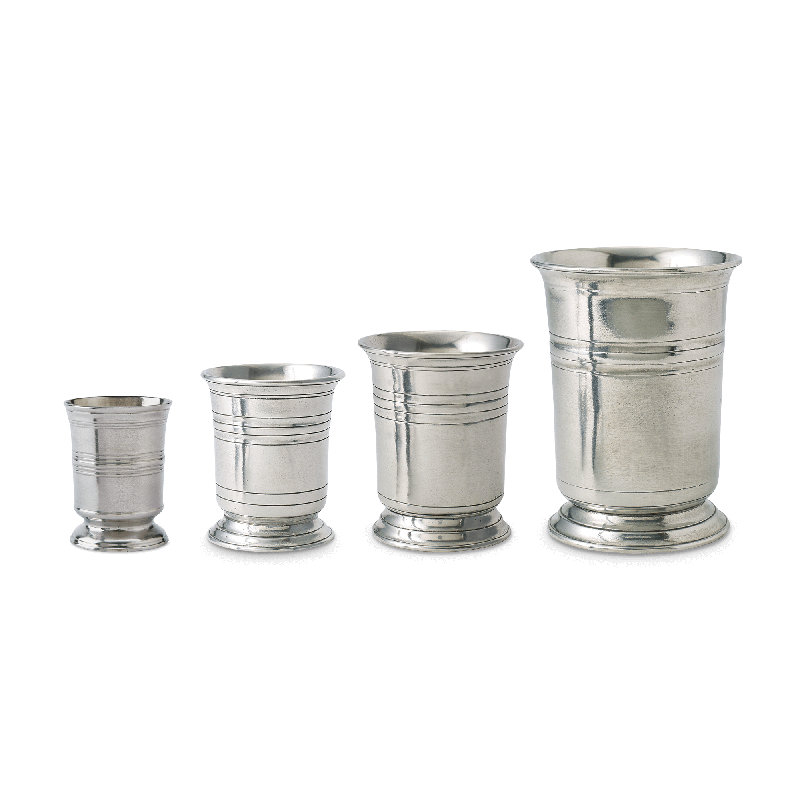 Silver 6.5" Metal Table Vase