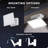 50-Watt LED Outdoor Security Flood Light