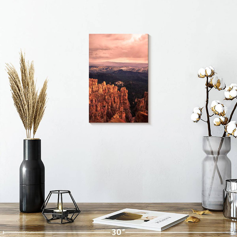 Alvord Bryce Canyon Sunset, H 12 po x l 8 po
