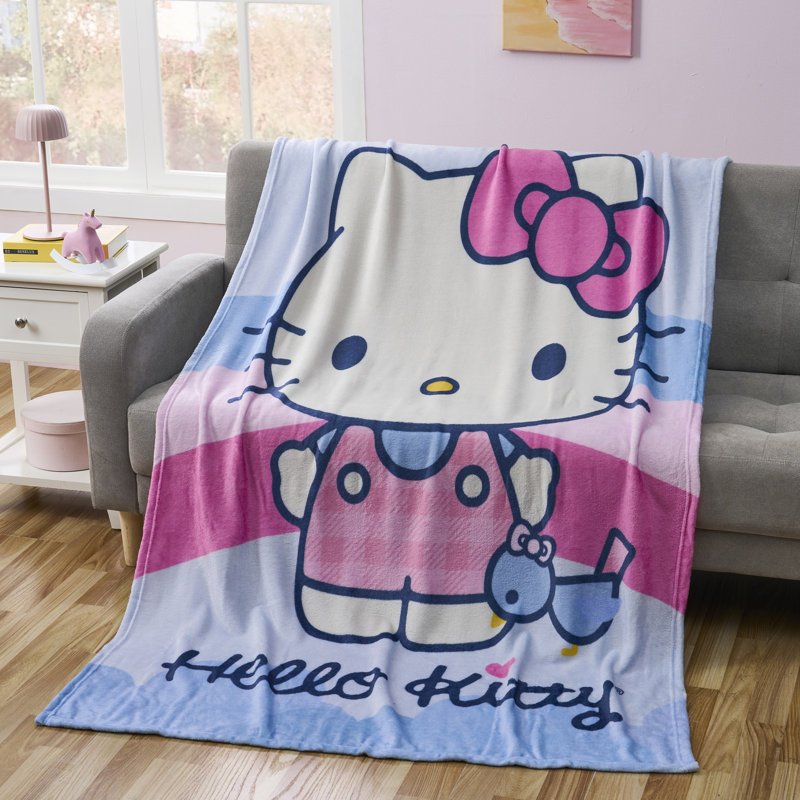 Hello Kitty 46x60 Kids Throw Blanket