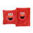 NoJo Sesame Street Elmo Super-Soft Sherpa Toddler Throw Pillow