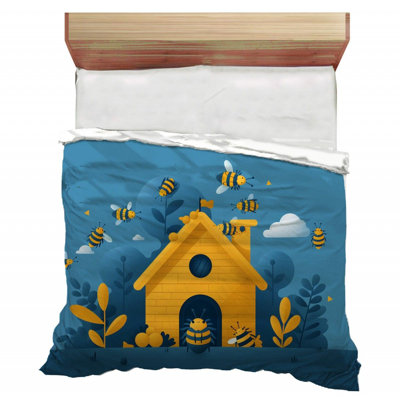 Bee House Insects Comforter