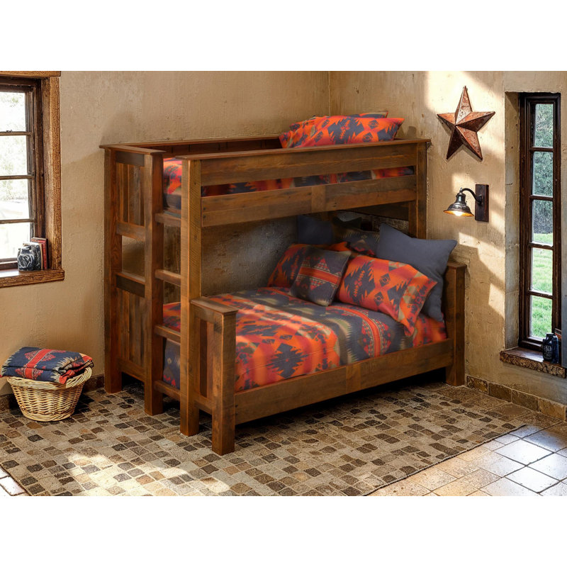 Fireside Lodge Solid Wood Standard Bunk Bed - Thumbnail 3