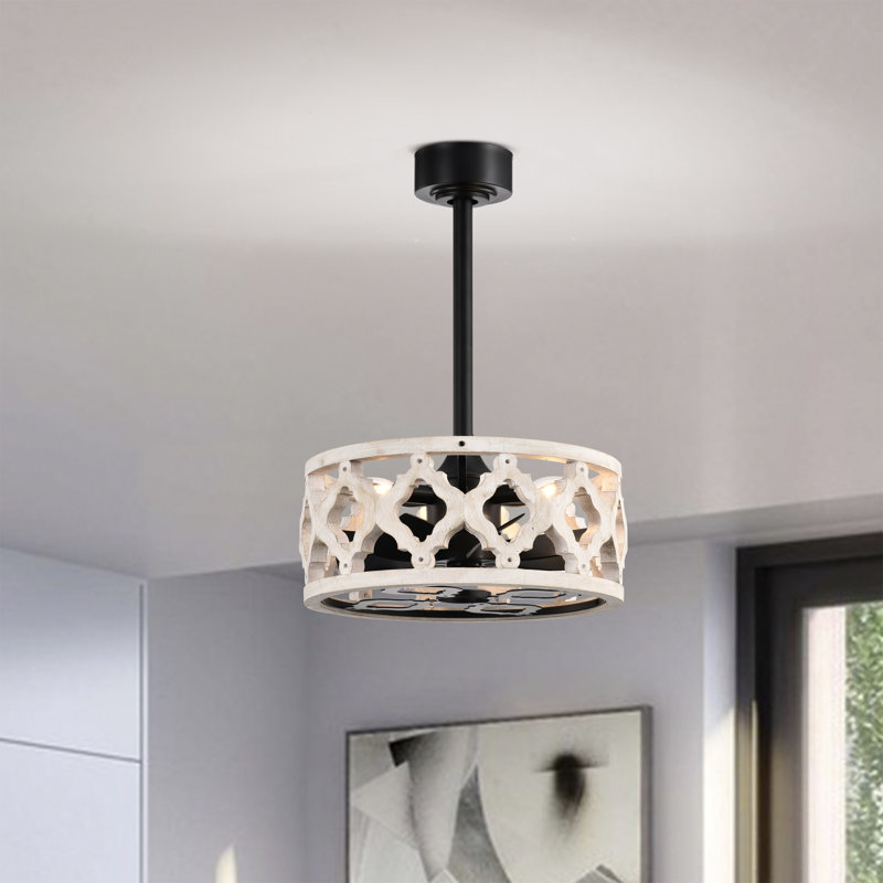 Mica 12.99'' Ceiling Fan with Light Kit