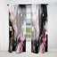 Rideau en velours noir or noir Marble Splash II - obscurcissant - 1 panneau-107831924
