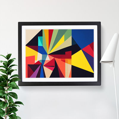 Attractive Modern Abstract Art - Framed Print