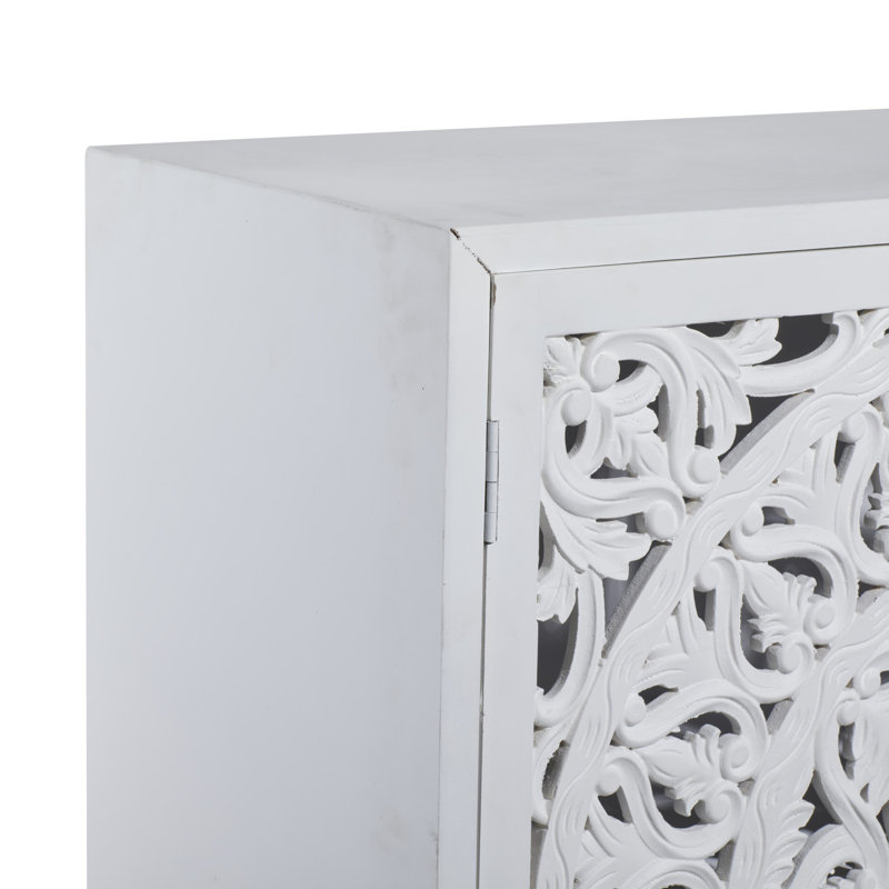 Springhill Accent Cabinet, White/Brown