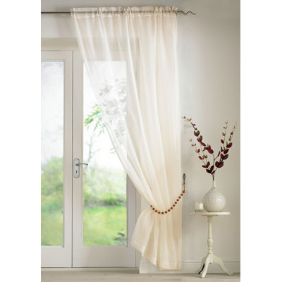 Billerica Sheer Curtain Single Panel