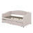 Twin Size Upholstered Daybed With Wood Slat And Two Drawers-761421339