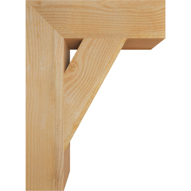 Support de bloc traditionnel, Douglas (sciage brut), H 30 po x l 6 po x P 22 po
