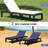 Outdoor Chaise Lounge , Cushion Included-291777667