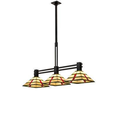 Luminaire suspendu 3 lumières Aideliz