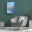 Art mural sur toile tendue - Rick Berk «Snowy Spruce», art mural pour salon, chambre à coucher ou bureau - 16 x 24