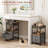 Makeup Organizer Cart with 2 Drawers