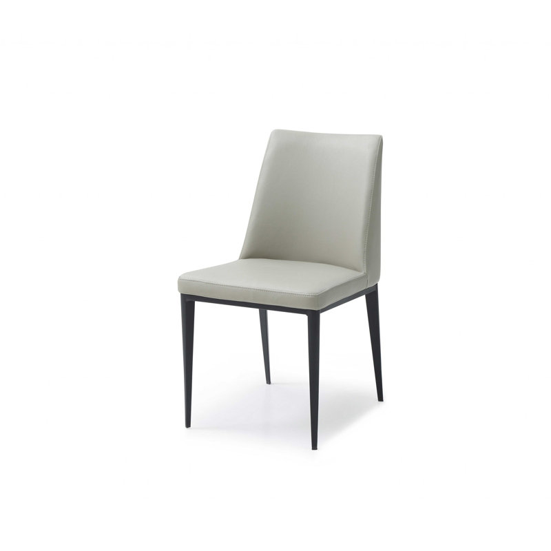 Hillsboro 18'' H Upholstered Side Chair, Light Gray