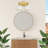 Milasia Modern Dimmable Bathroom Vanity Light With Cone Clear Glass Shade-1340002009-1335395330