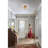 3 - Light Ribbied Glass Semi Flush Mount-1238998624-1238998627