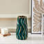 Vase en céramique à rayures verticales-582573724