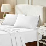 Egyptian Cotton 850 Thread Count Solid Pillowcases (Set of 2)