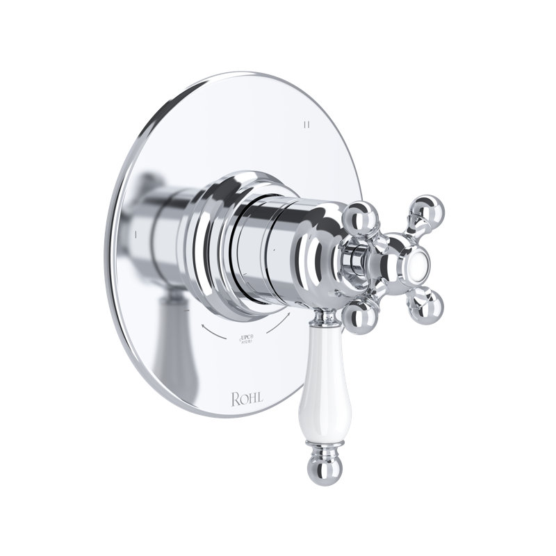 Arcana Shower Wall Trim, Polished Chrome