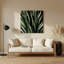 Art mural en métal Botanical Snake Plant-1987988639