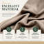 Thermal Velvet Curtains with Eyelet Ring Top - Crushed Velvet Drapes Pair-1810057939-1810057940