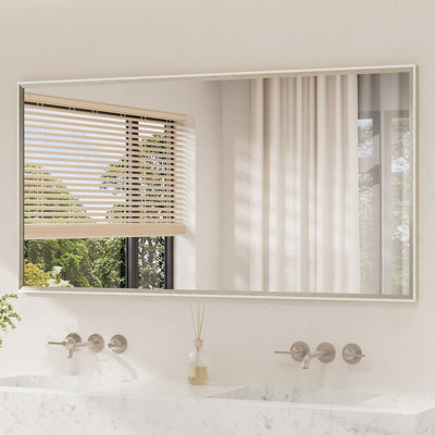 Miroir de salle de bain rectangulaire