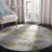 Candelo Hand Tufted Wool/Viscose Floral Rug in Light Blue/Ivory/Green-1450886953