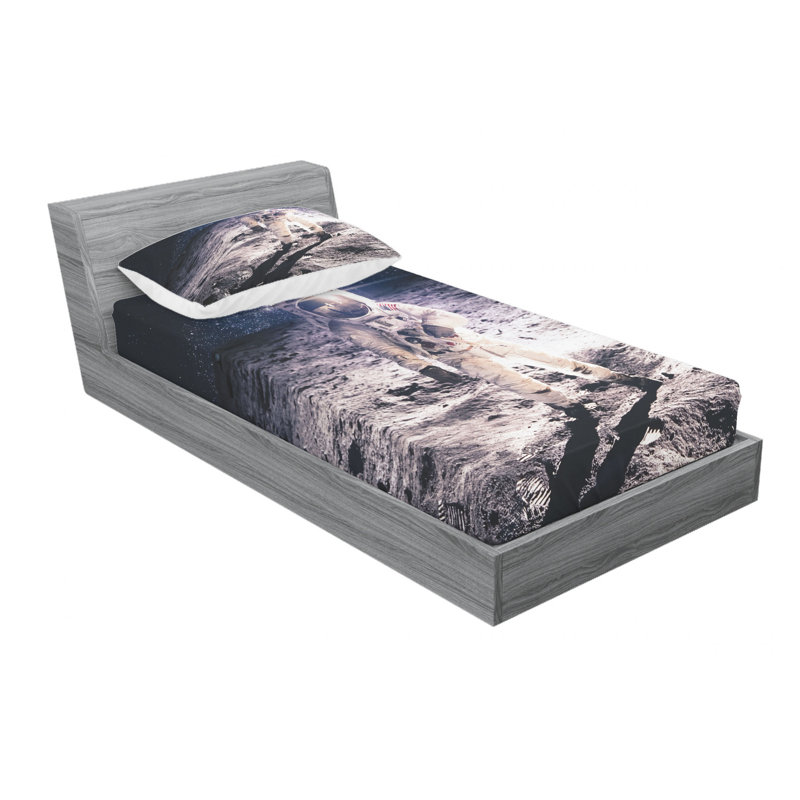 Microfiber Sheet Set, Twin Sheet Set + Fitted Sheet + 1 Pillowcase