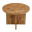 Table de salle à manger ronde pour 4-6, table de cuisine moderne de 42 pouces