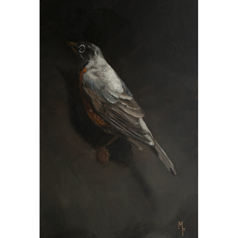 Tarrence Bird Studies II by Marian Parsons - Wrapped Canvas Print, 46 cm H x 30 cm W